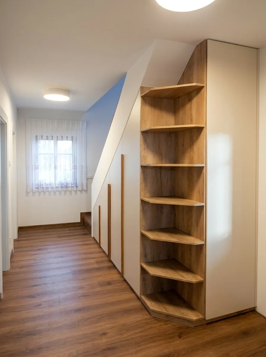 Vestavná skříň na míru – realizace 26 – Martin Kučera truhlář